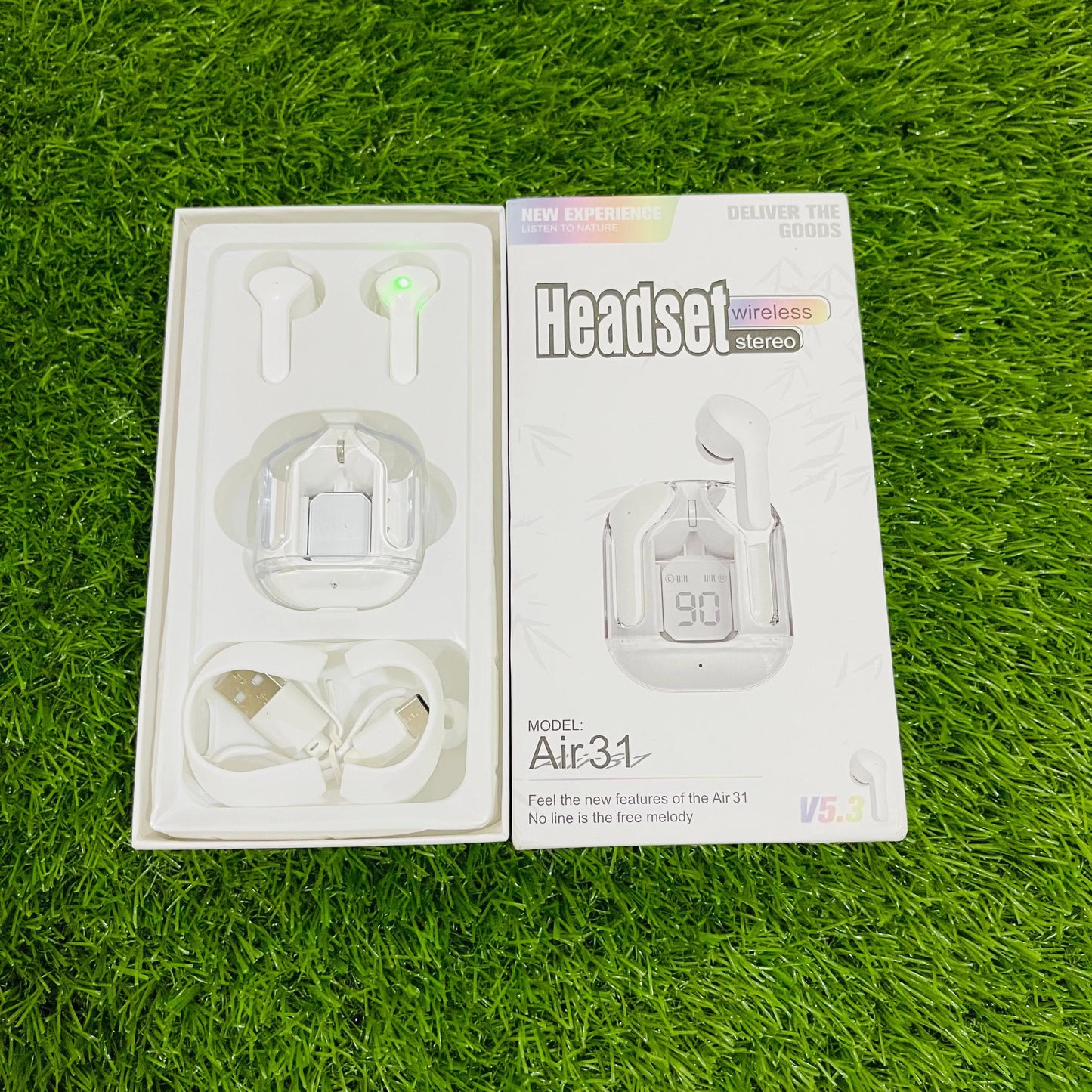 Air 31 TWS Transparent Earbuds - Tech Aura