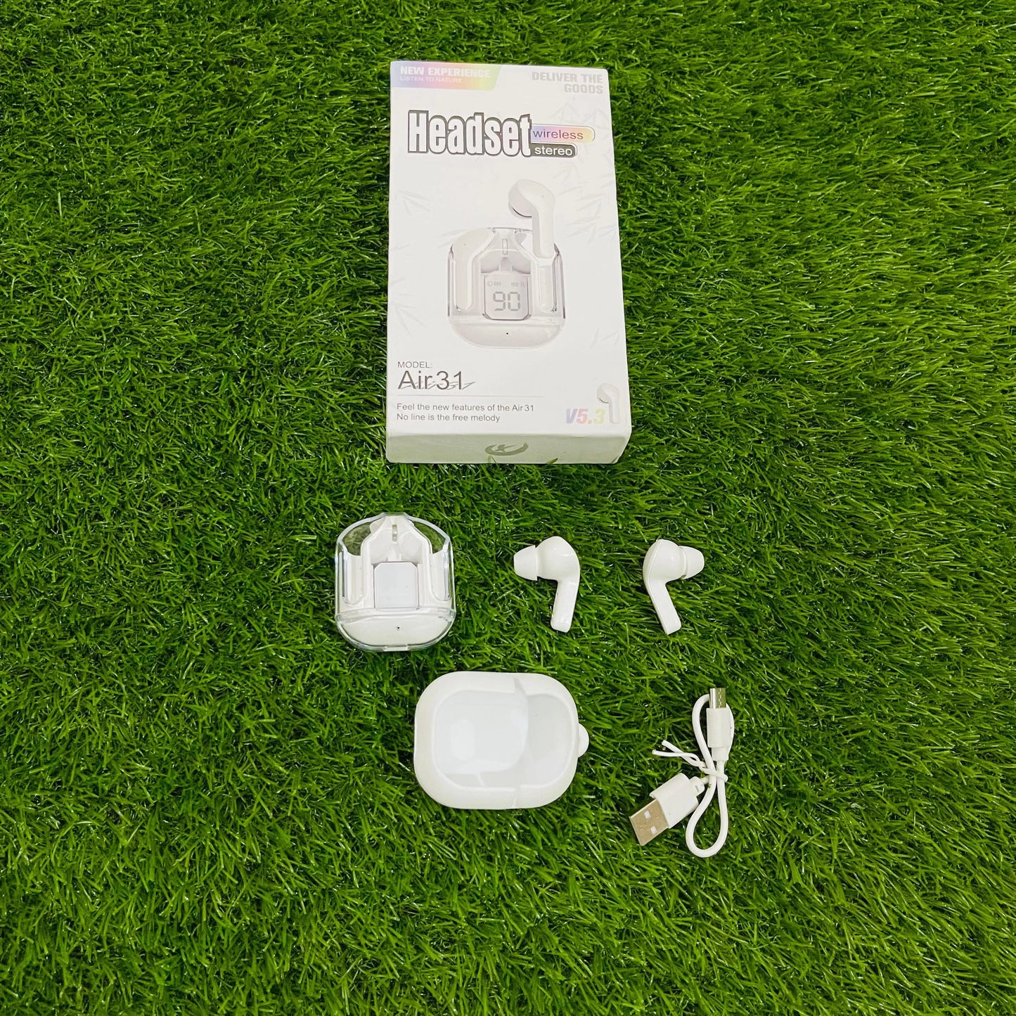 Air 31 TWS Transparent Earbuds - Tech Aura