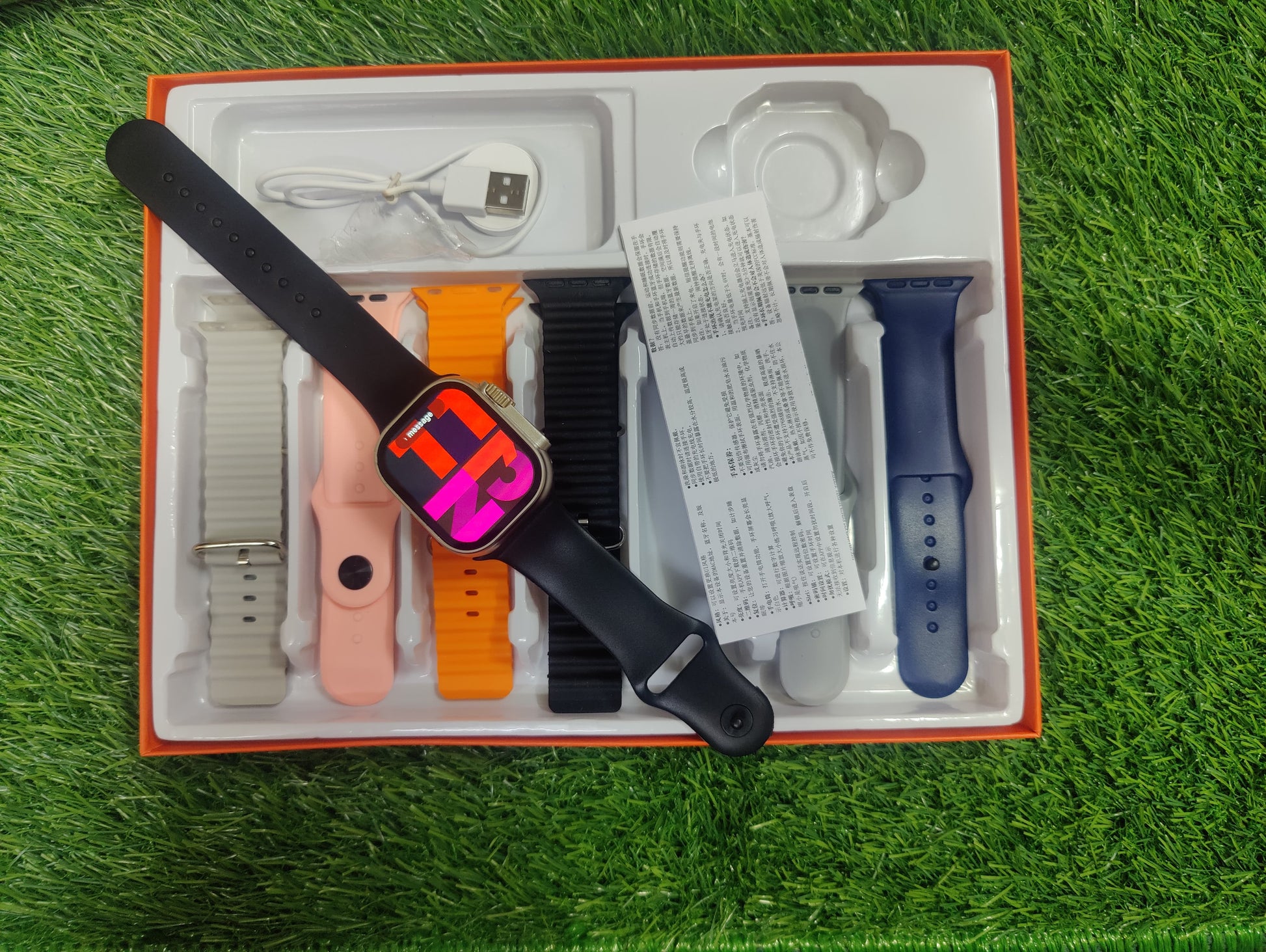 SMART WATCH  Z20UltraBoxopenwatchonbox